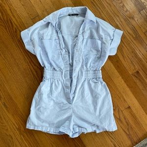 Zara painter style play suit/romper